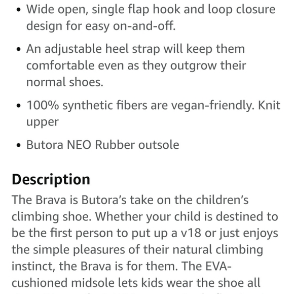 Kids climbing shoes - Picture 3 of 6